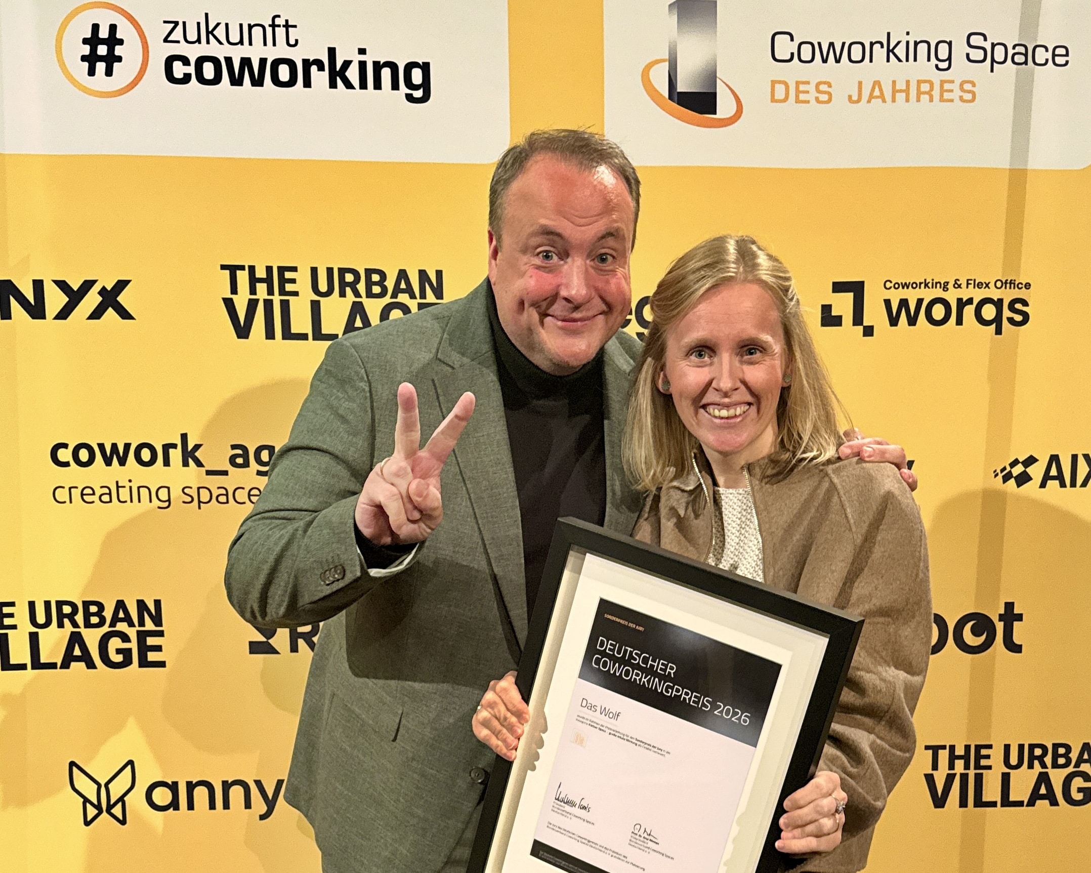 Wir sind unter den Top 3! Unser Abend beim Deutschen Coworkingpreis 2026